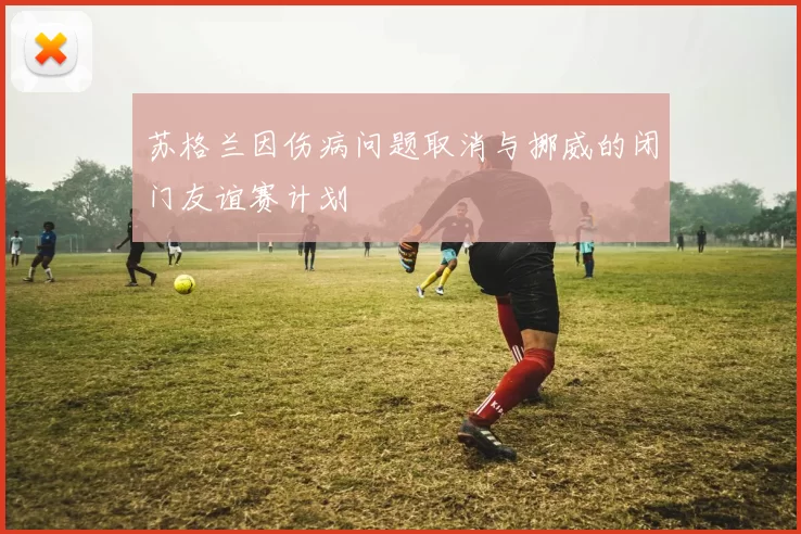 苏格兰因伤病问题取消与挪威的闭门友谊赛计划
